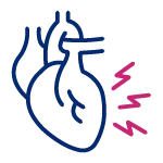 PICTO Abnormal Heartbeat Secondary pink