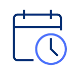PICTO Financial Calendar Secondary blue